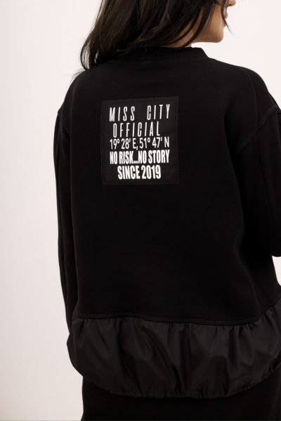 Bluza kangurka dół ściągany ortalion