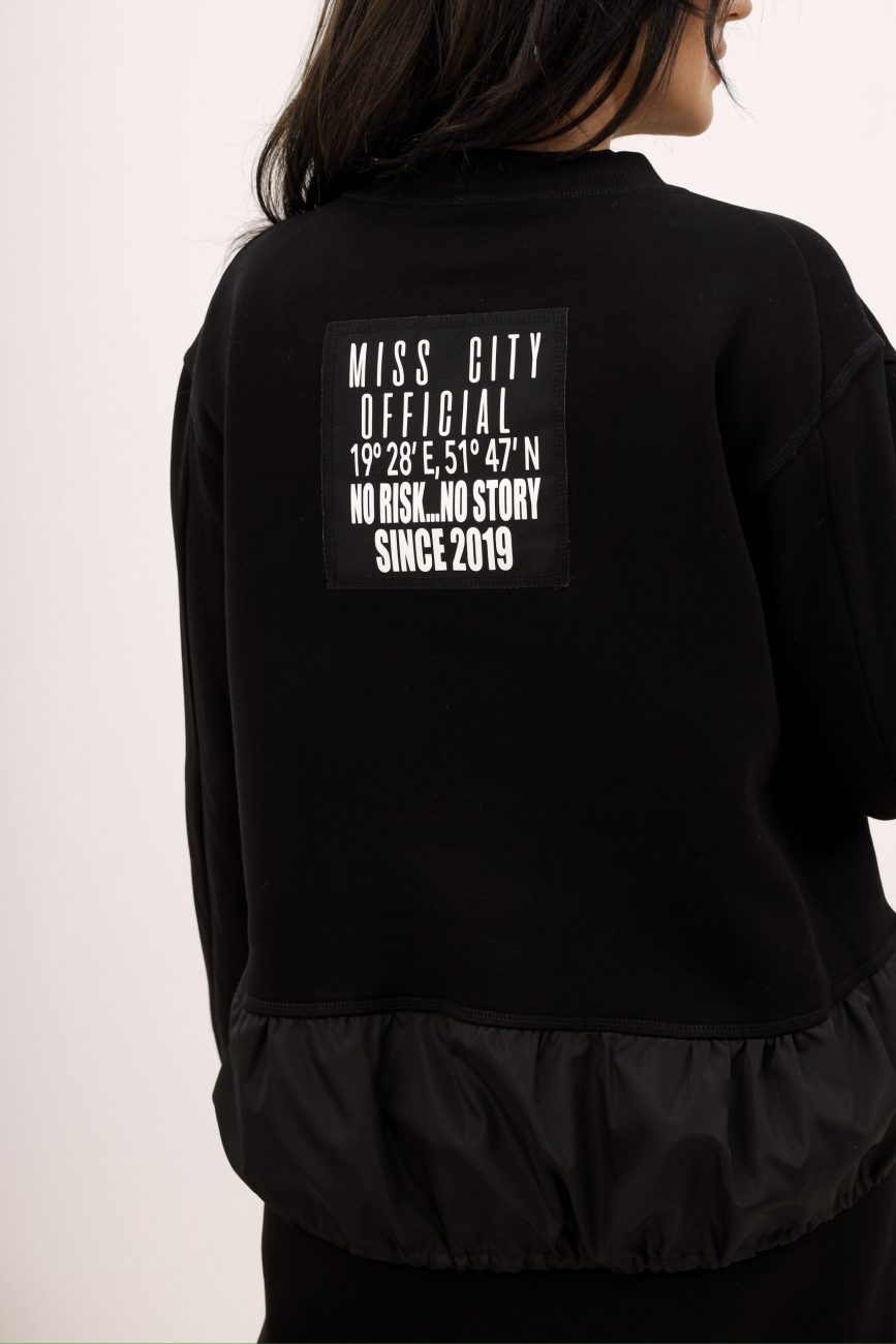 Bluza kangurka dół ściągany ortalion