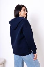 Bluza rozpinana szklane motylki RISSKIO – Granat, S