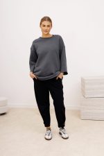Bluza surowo cięta
