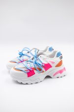 Buty sneakersy love your life – Biały, 36