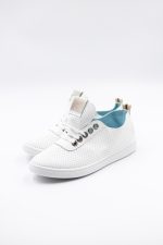 Buty tenisówki dziureczki – Biały, 36