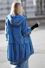 Kurtka parka ściągany dół