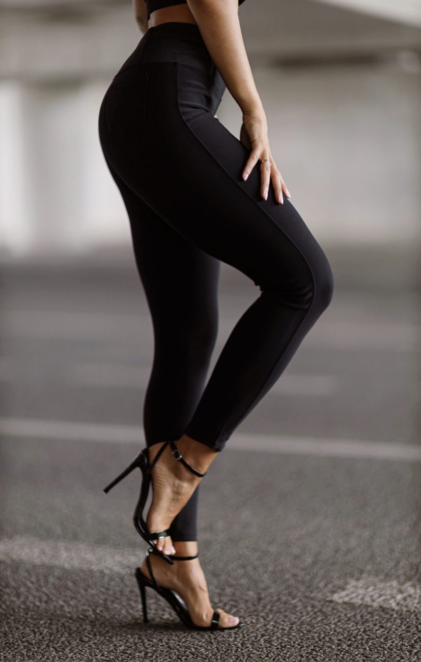 Legginsy pas guma