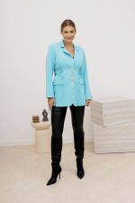 Marynarka wiązane boki – Turkus, 1