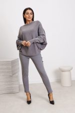 Spodnie boki zamki MCO – Beż, M/L