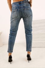 Spodnie jeans grafiti