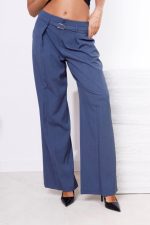 Spodnie plisa pasek RISSKIO – Jeans, M