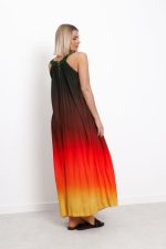 Sukienka maxi ombre