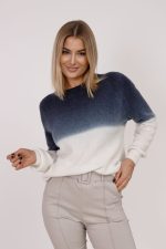 Sweter alpaka ombre