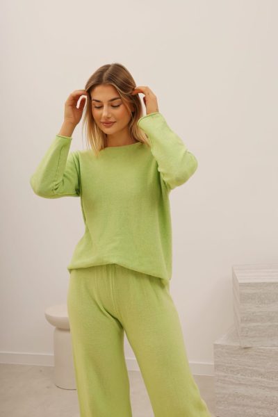 Sweter dzianina prosty