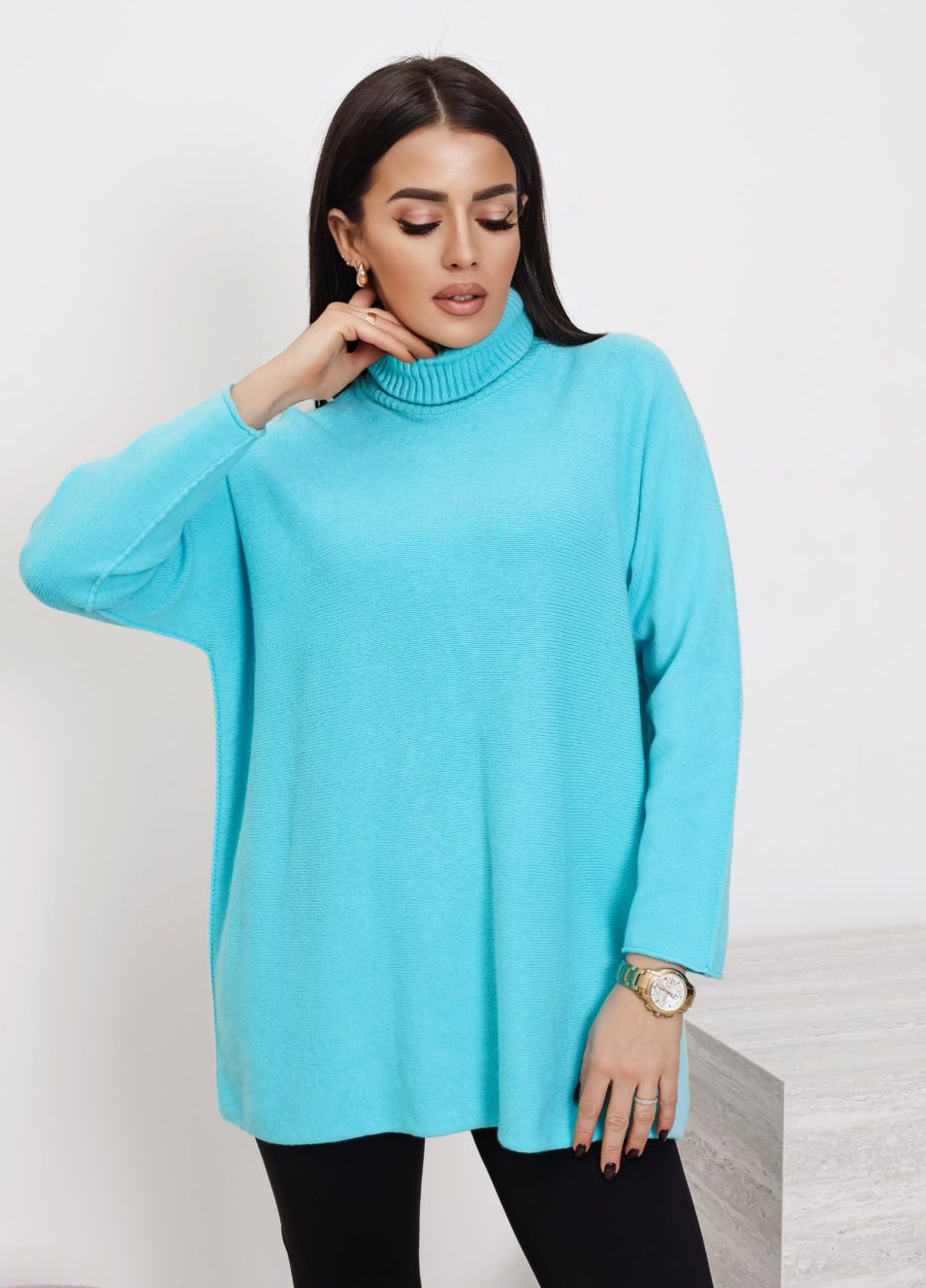 Sweter golf gładki