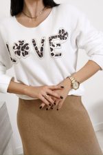 Sweter panterkowe love