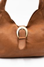 Torba duża sprzączka – Camelowy, Średni