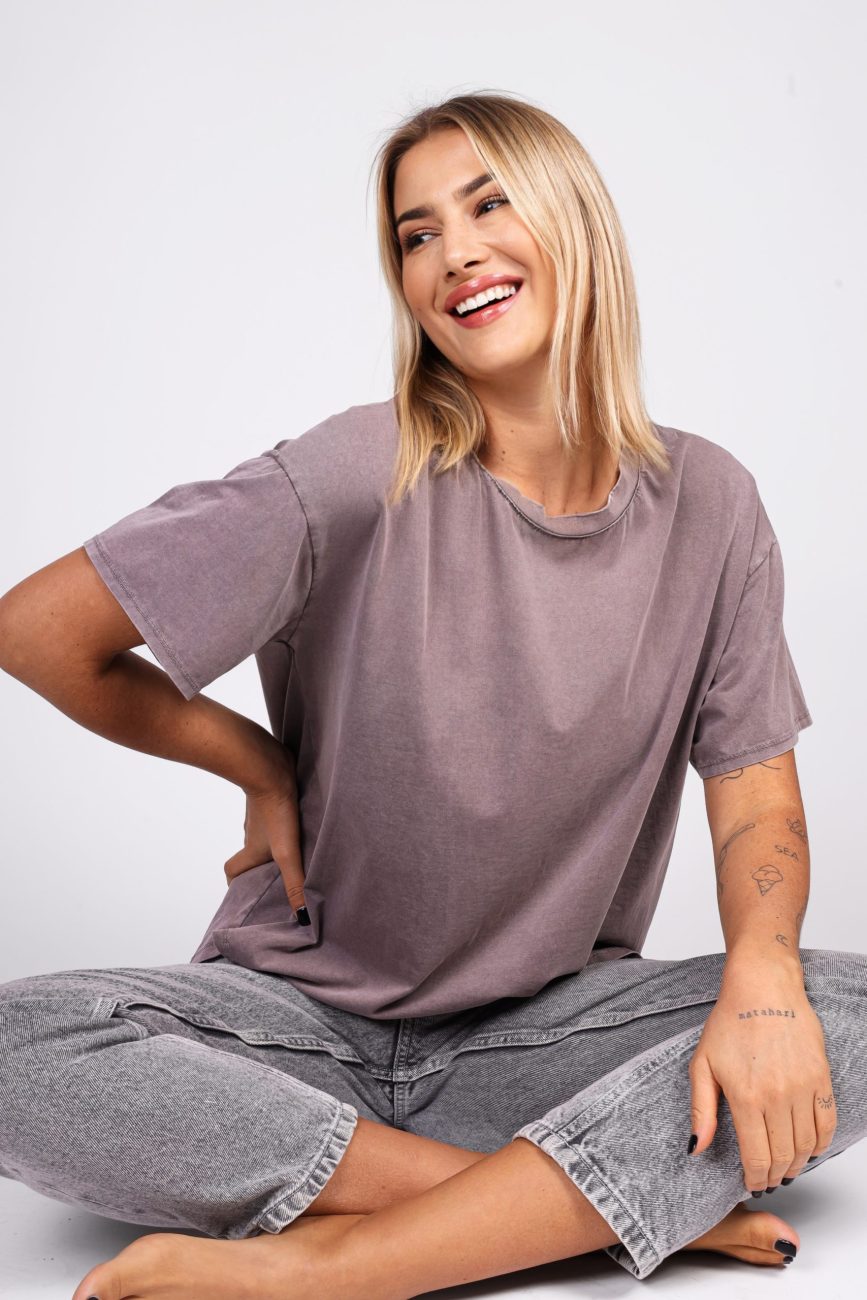 T-shirt dekatyzowany