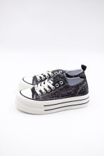Buty tenisówki diamenciki – Grafit, 39