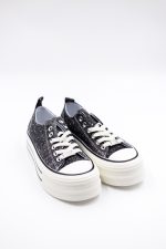 Buty tenisówki diamenciki – Grafit, 39