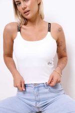 Top Samantha – Biały, UNI