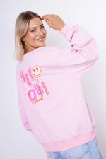 Bluza emotka Hey You – Puder, UNI