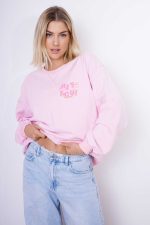 Bluza emotka Hey You – Puder, UNI