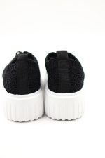 Buty sneakersy haftowane – Czarny, 37