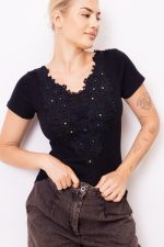 Bluzka Viterbo – Czarny, S/M