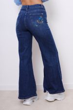 Spodnie jeans Alghero – Niebieski, XS