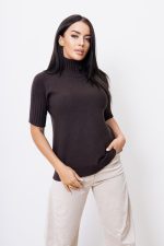 Sweter stójka – Czekolada, UNI