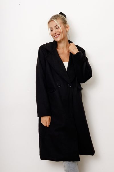 Płaszcz Rayon – Czarny, UNI
