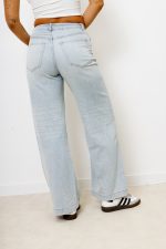Spodnie jeans szwedy – Jasny niebieski, XS