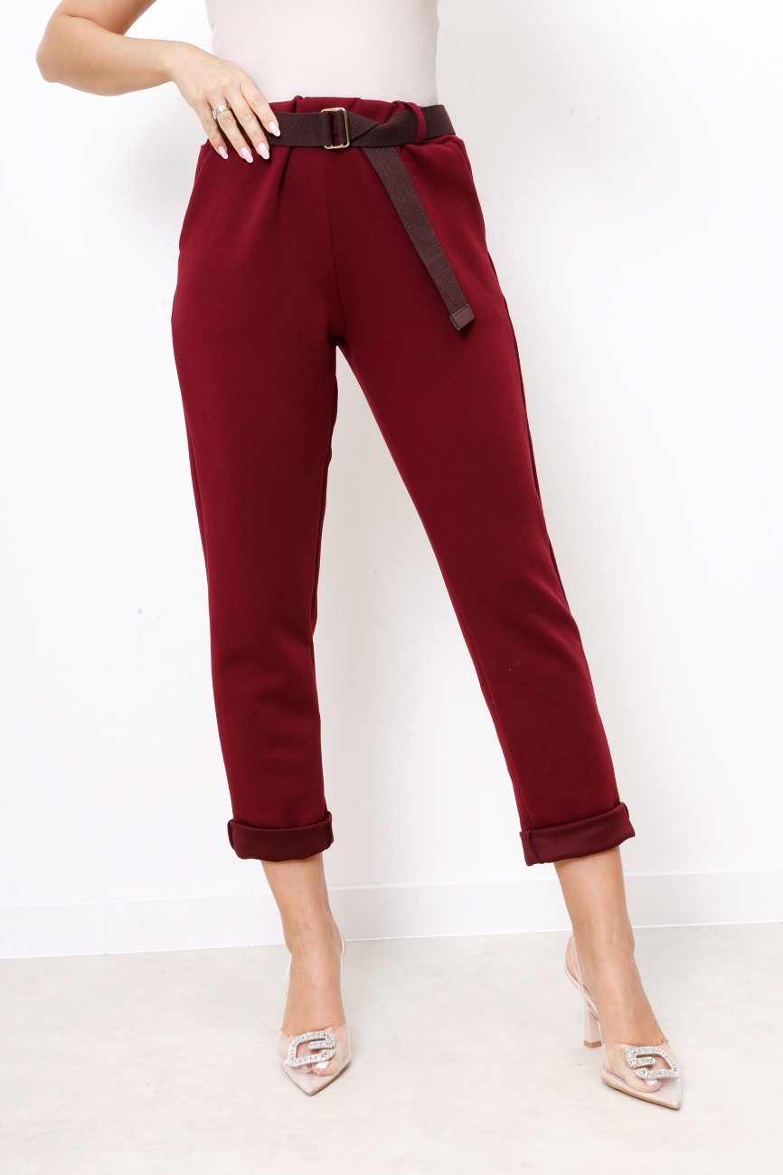 Spodnie pianka – Bordo, UNI