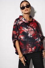 Damska bluzka kimono Paint - obrazek 2