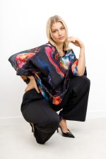 Bluzka kimono Galaxy – Czarny, UNI