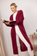 Kardigan moher Ado – Bordo, UNI