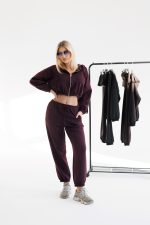 Komplet dresowy Geppo – Wino, UNI