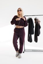 Komplet dresowy Geppo – Wino, UNI