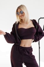Komplet dresowy Geppo – Wino, UNI