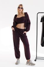 Komplet dresowy Geppo – Wino, UNI