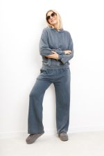 Komplet dresowy dekatyzowany Zita – Jeans, UNI