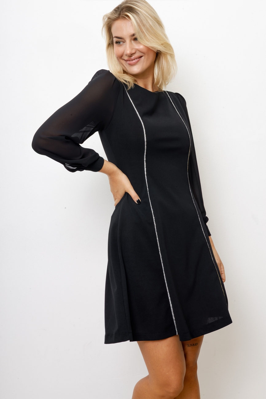 Sukienka Amelia – Czarny, S