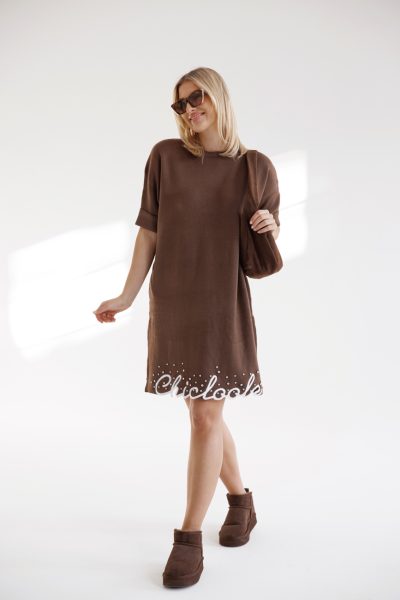 Sukienka Chiclook – Czekolada, UNI