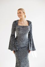 Sukienka Sarina – Grafit, M