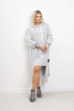 Sukienka dzianina Girolama – Szary, UNI