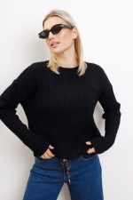 Sweter Astolfo – Czarny, UNI