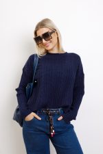 Sweter Astolfo – Granat, UNI