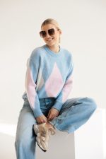 Sweter Eusebio – Błękit, UNI