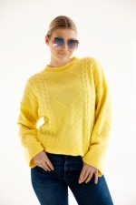 Sweter Fausto – Żółty, UNI