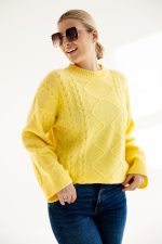 Sweter Fausto – Żółty, UNI