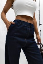Damskie spodnie jeansowe Wideway - obrazek 2