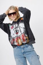 Bluza dekatyzowana Rabbit – Czarny, UNI